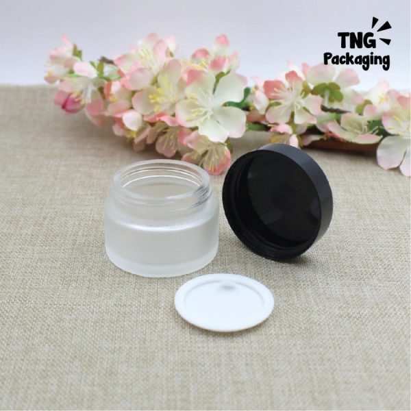 Pot Kaca Frosted Doff - 100ml - Image 3