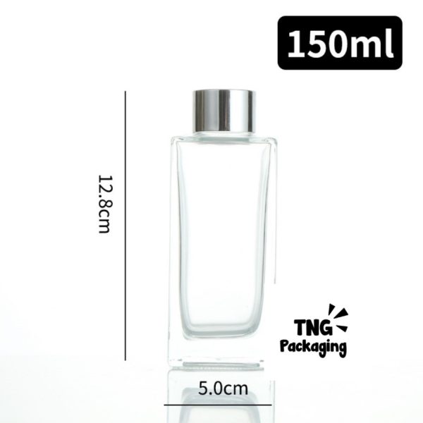 Botol Diffuser Kotak Kaca - 35ml 80ml 150ml 250ml - Image 5
