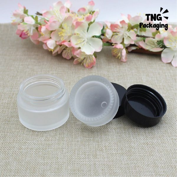 Pot Kaca Frosted Doff - 100ml - Image 4