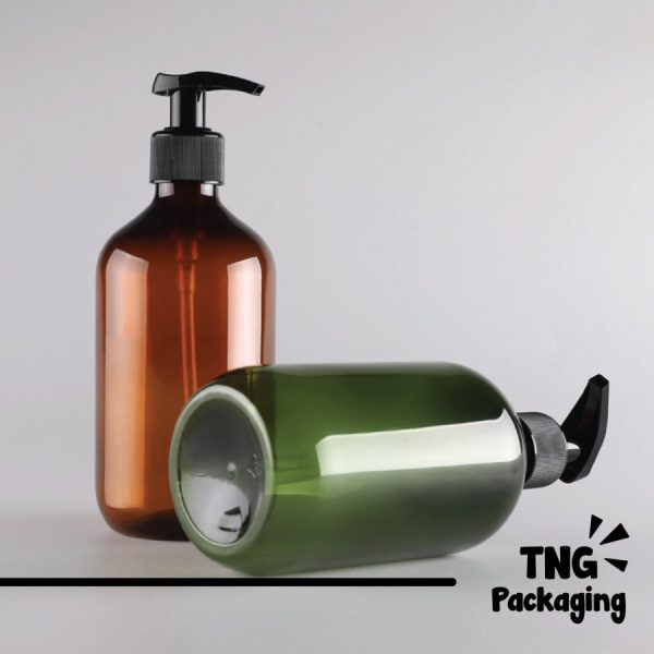 Botol Pump Plastik PET - 500ml - Image 4