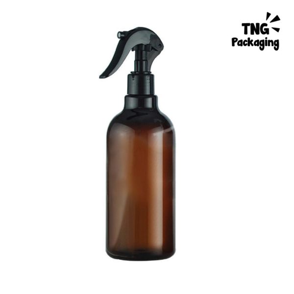 Botol Plastik Spray Coklat - 500ml - Image 3