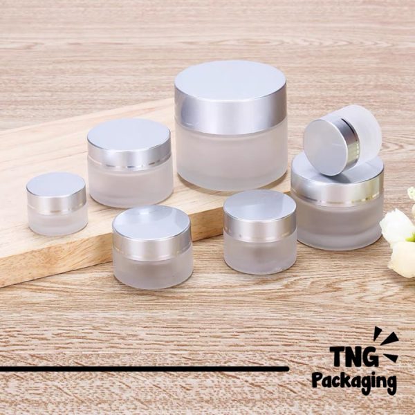 Pot Cream Kaca Frosted - 30ml - Image 2