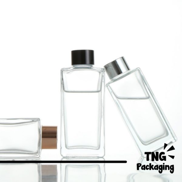 Botol Diffuser Kotak Kaca - 35ml 80ml 150ml 250ml - Image 2