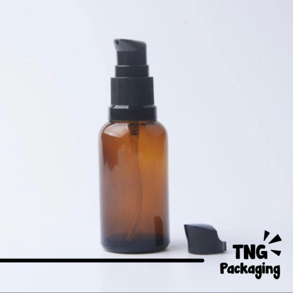 Botol Pump Amber - 50ml - Image 2