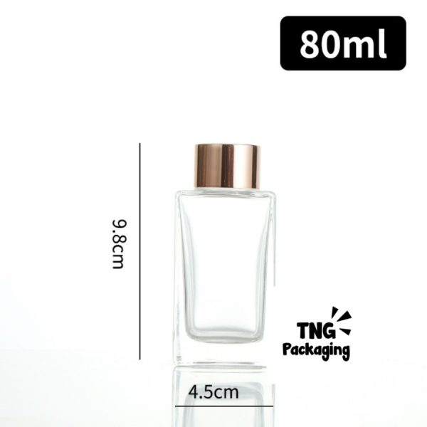 Botol Diffuser Kotak Kaca - 35ml 80ml 150ml 250ml - Image 4