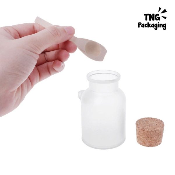Botol Plastik Kosong Dengan Sendok Gabus - Image 5