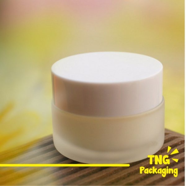 Pot Cream Kaca Frosted - 30ml - Image 2