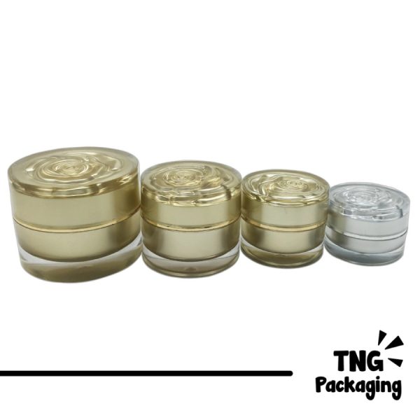 Pot Cream Acrylic Rose - 10g - Image 4