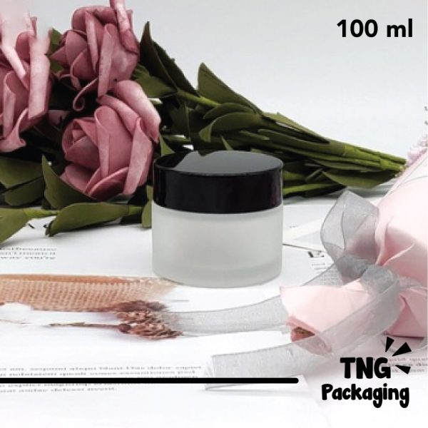 Pot Kaca Frosted Doff - 100ml - Image 2