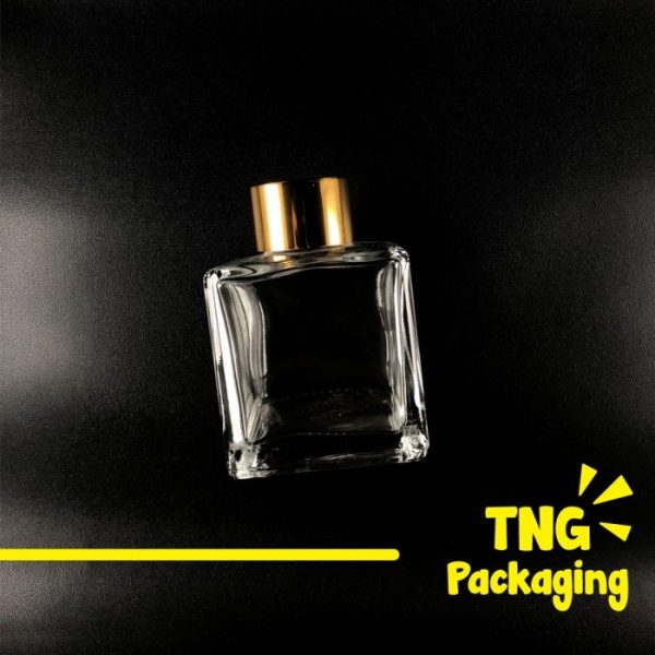 Botol Reed Diffuser Clear Tutup Gold - 100 ml - Image 5