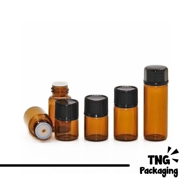 Botol Kaca Mini dengan Tutup