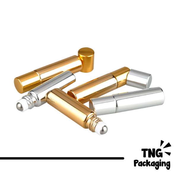 Botol Roll On Gold & Silver - 10ml