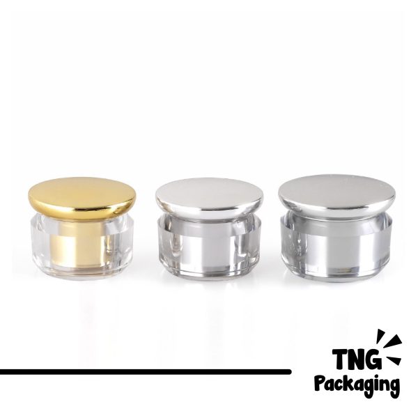 Pot Acrylic Gold Silver - 10gr
