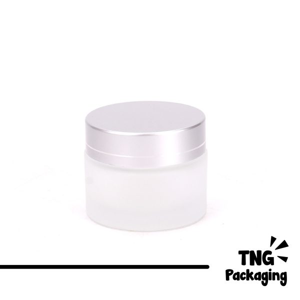 Pot Cream Kaca Frosted - 30ml
