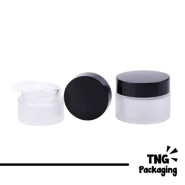 Pot Kaca Frosted Doff - 100ml