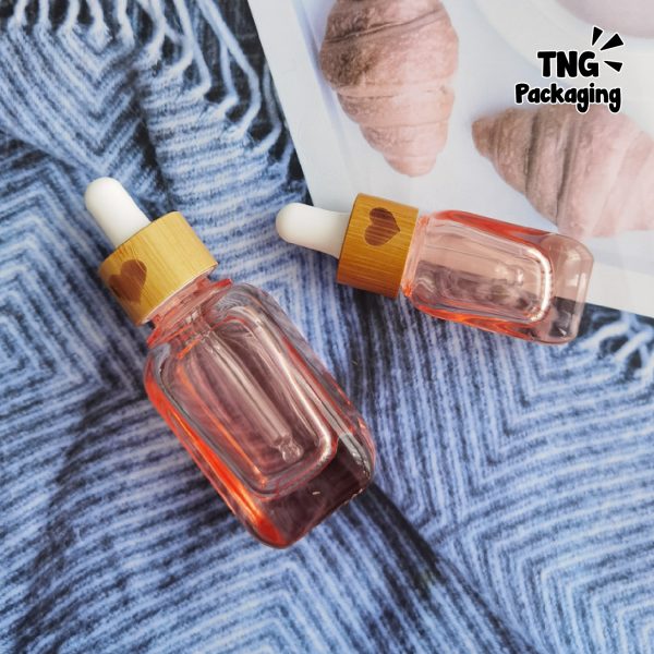 Botol Serum Pink Ukiran Hati - 10ml - Image 3