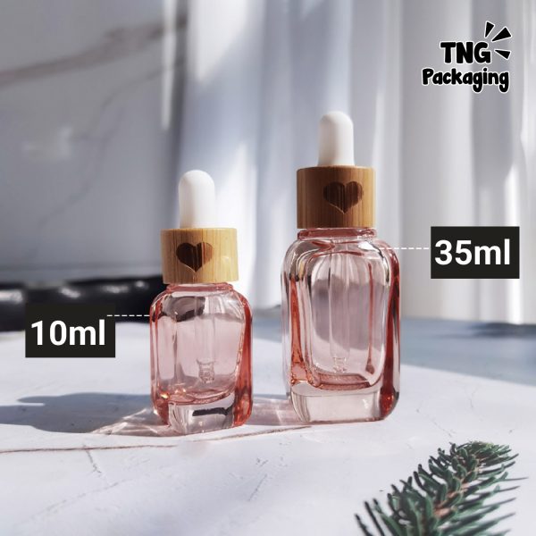 Botol Serum Pink Ukiran Hati - 10ml - Image 5