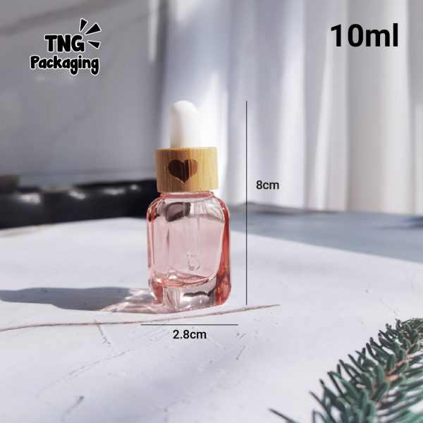 Botol Serum Pink Ukiran Hati - 10ml - Image 6