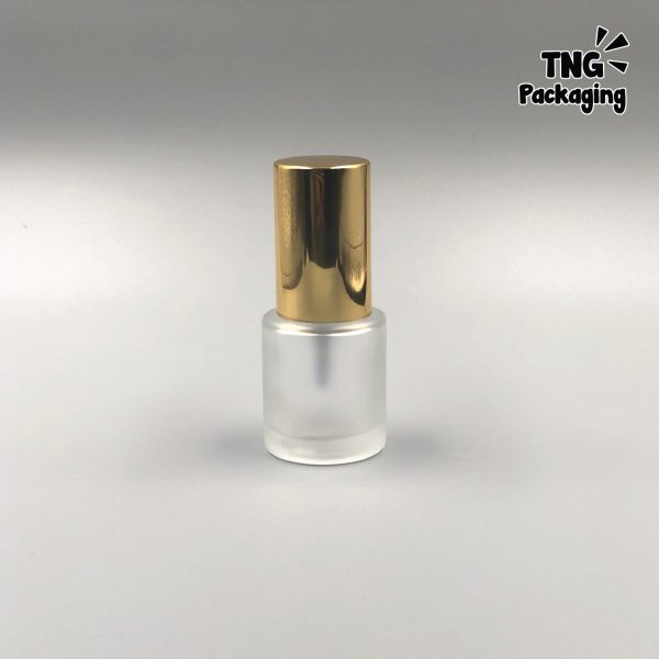 Botol Pump Frosted Tutup Gold - 20ml - Image 3