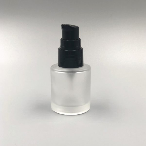 Botol Pump Frosted Hitam Angsa - 20ml - Image 3