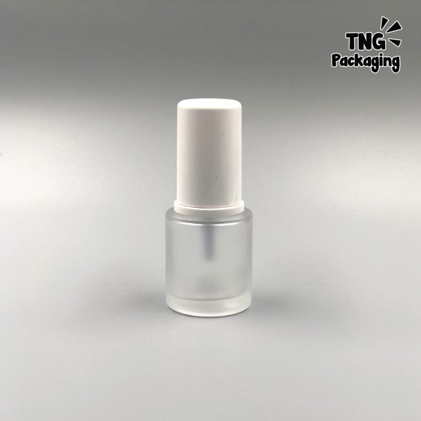 Botol Pump Frosted Tutup Putih - 20ml - Image 4