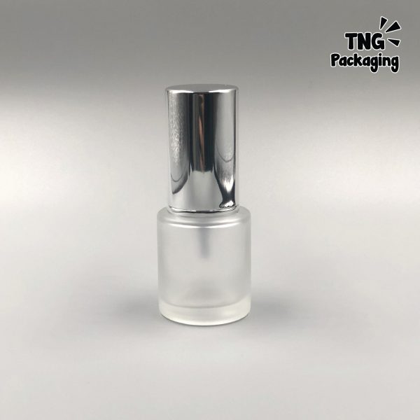 Botol Pump Frosted Leher Silver - 20ml - Image 3