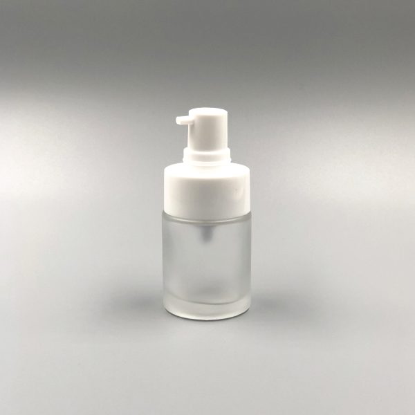 Botol Pump Frosted Tutup Transparan - 20ml - Image 3