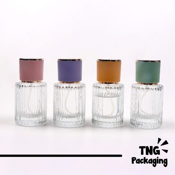 Botol Parfum Spray Kaca Pastel - 30ml 50ml