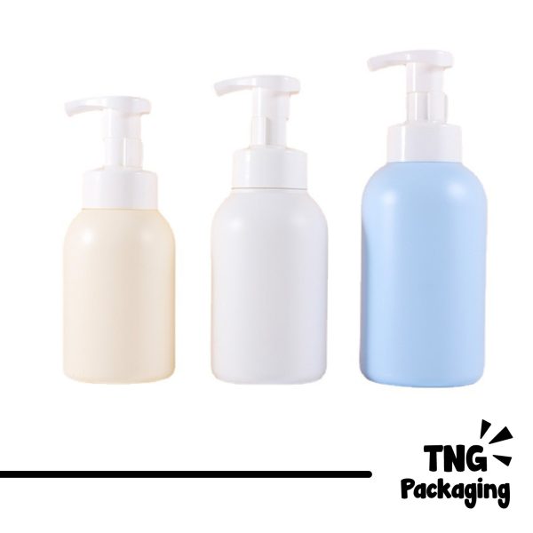 Botol Pump Plastik Warna - 300ml 400ml 500ml