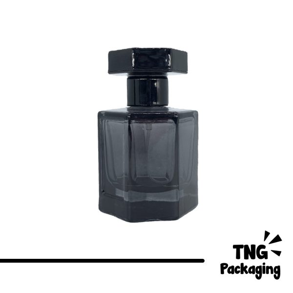 Botol Parfum Kaca Hitam - 30ml