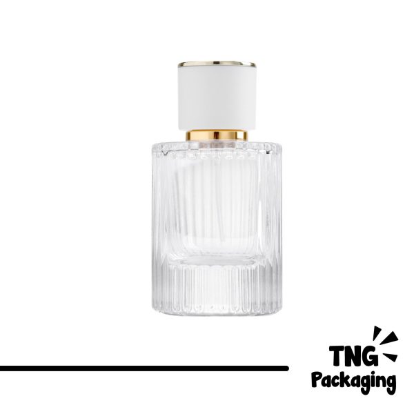 Botol Parfum Kaca List Gold - 30ml