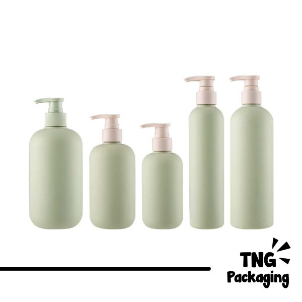 Botol Pump Plastik Hijau - 300ml