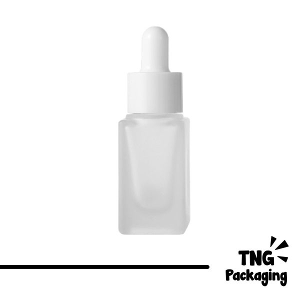Botol Serum Kaca Frosted - 10ml