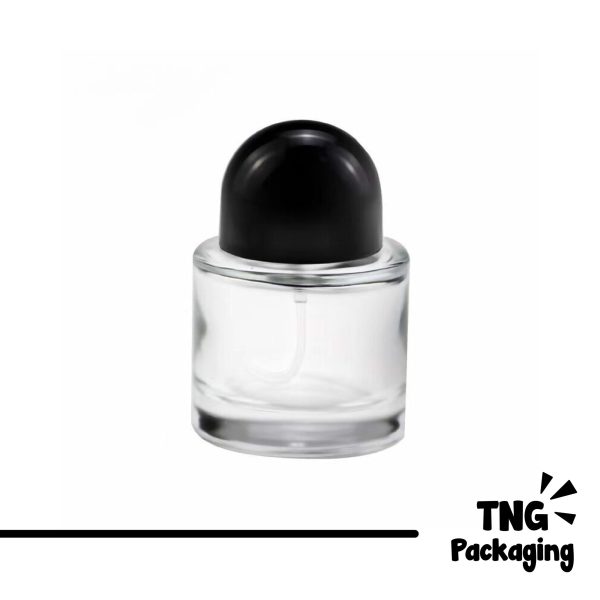 Botol Parfum Kaca Tutup Bulat - 50ml