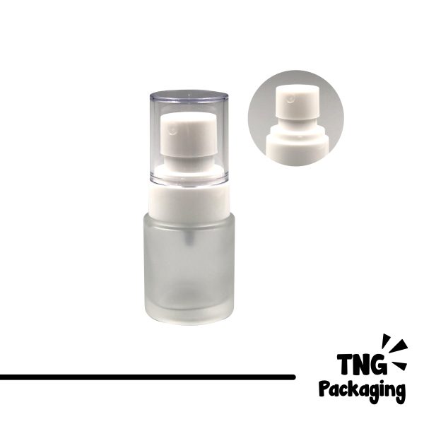 Botol Spray Frosted Tutup Transparan - 20ml