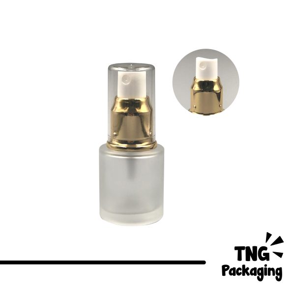Botol Spray Frosted Tutup Gold - 20ml