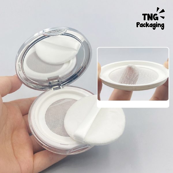 Tempat Bedak Tabur Silver - Image 3