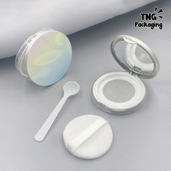 Tempat Bedak Tabur Silver - Image 2