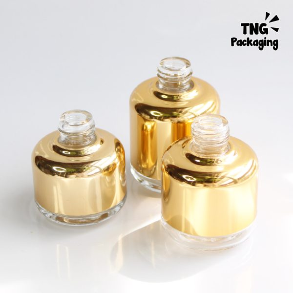 Botol Serum Kaca Pipet Gold - 30ml - Image 5