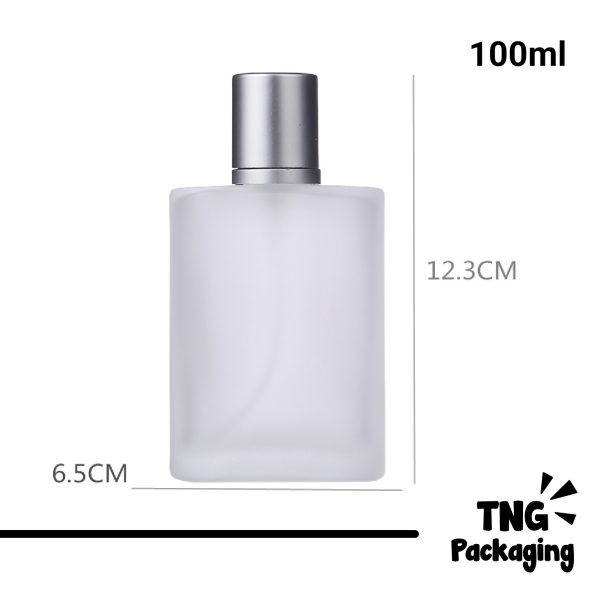Botol Parfum Kaca Frosted Doff - 100ml - Image 2