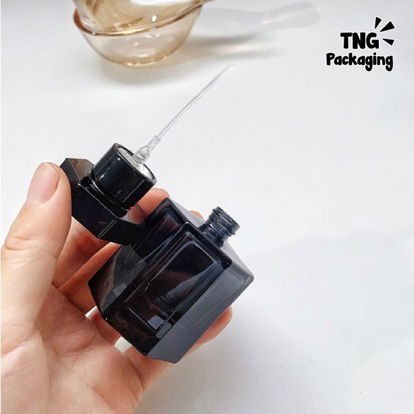 Botol Parfum Kaca Hitam - 30ml - Image 4