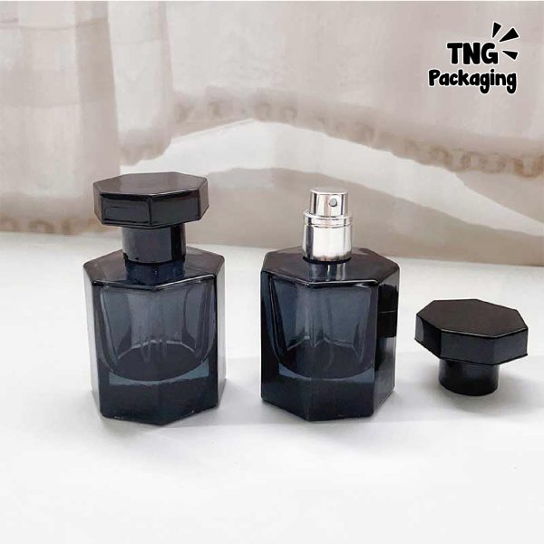 Botol Parfum Kaca Hitam - 30ml - Image 3