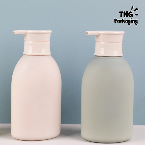 Botol Pump Plastik Hijau - 300ml - Image 2