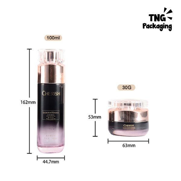 Botol Kaca - 100ml Pot Cream Kaca - 30g - Image 4