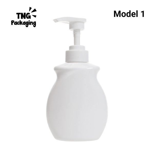 Botol Pump Plastik Putih - 300ml - Image 5