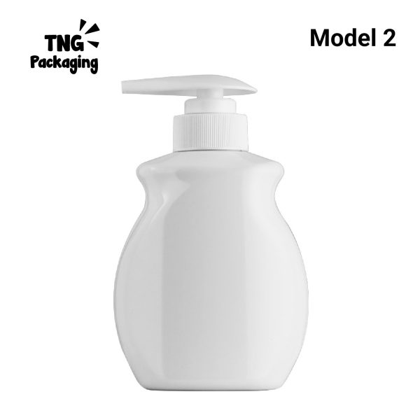 Botol Pump Plastik Putih - 300ml - Image 4
