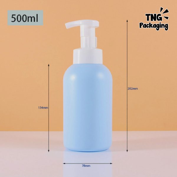 Botol Pump Plastik Warna - 300ml 400ml 500ml - Image 2
