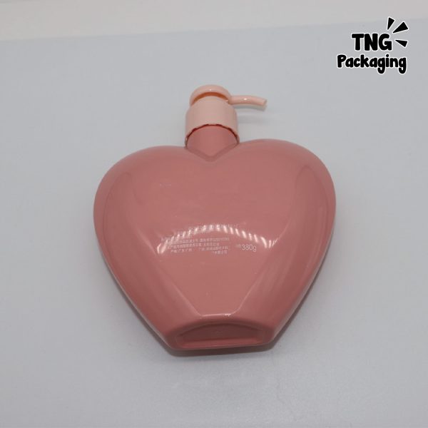 Botol Pump Plastik Bentuk Hati - 380ml - Image 5