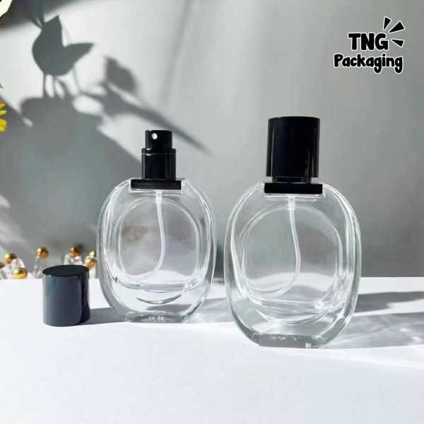 Botol Parfum Kaca Spray Hitam - 30ml - Image 3