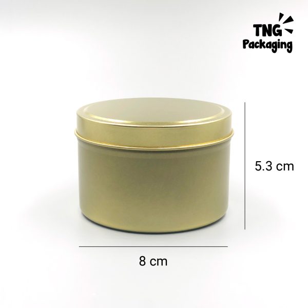 Jar Aluminium Gold - 200ml - Image 4